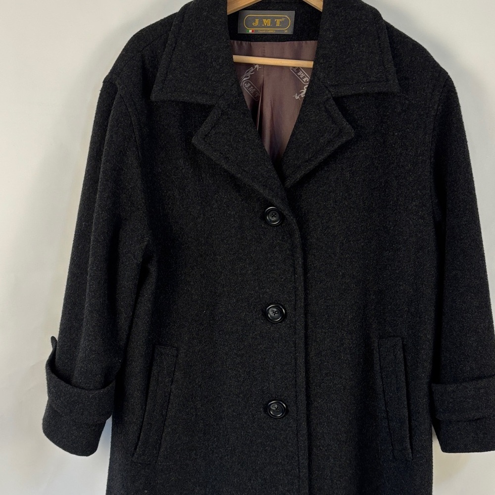 Women's Dark Gray Wool Jacket